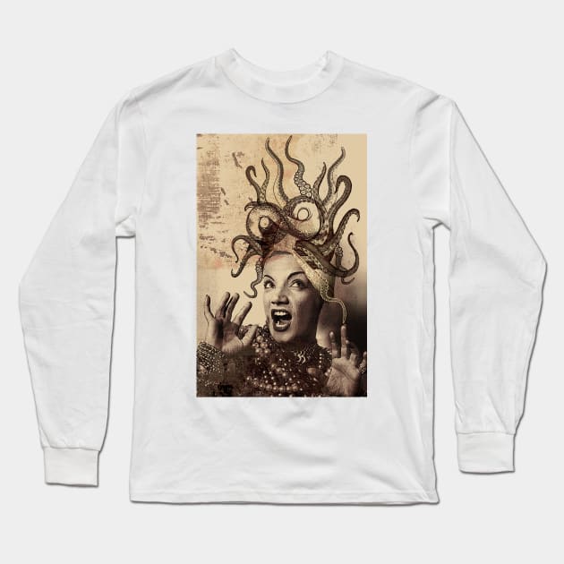 Miranda's Brazilian (Octo)Pussy Long Sleeve T-Shirt by PrivateVices